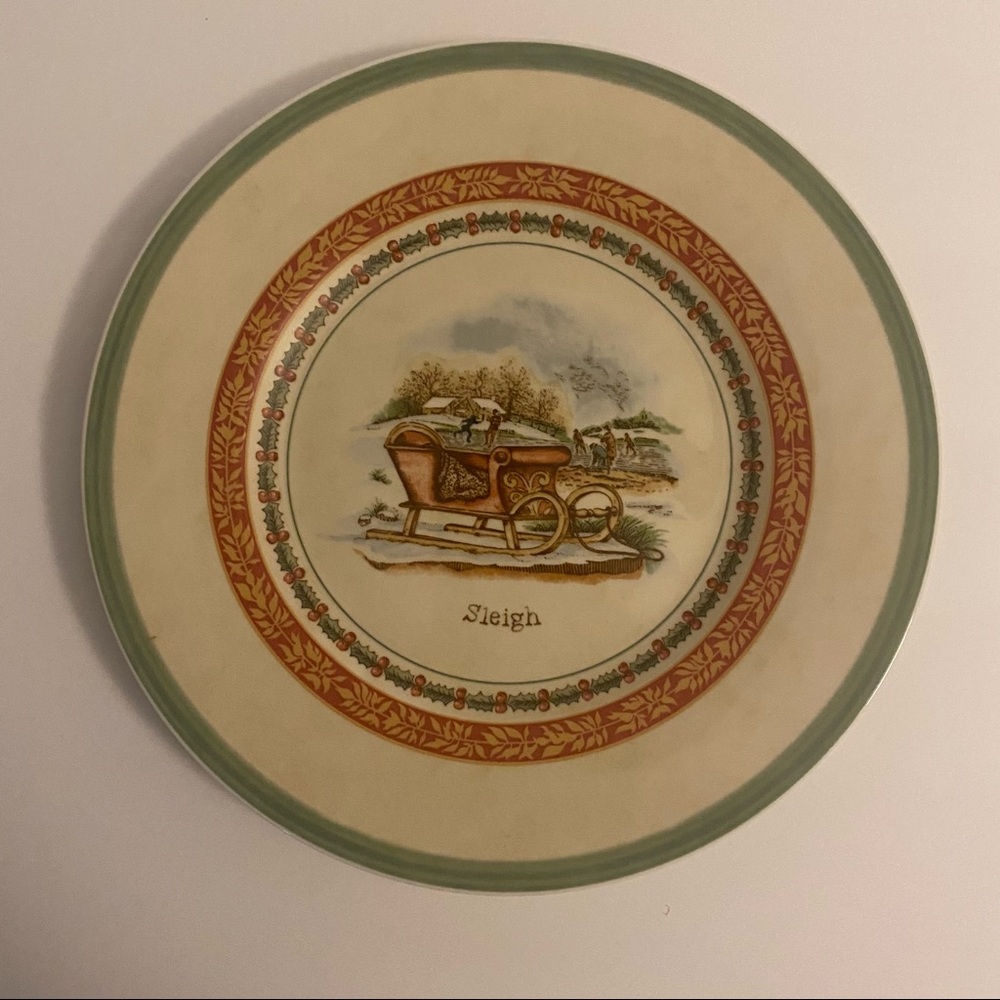 Villeroy & Boch - Collectable Plate “Sleigh”